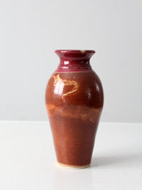 vintage studio pottery vase