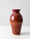 vintage studio pottery vase