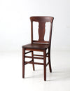 Arts & Crafts splat back desk chair