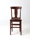 Arts & Crafts splat back desk chair
