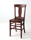 Arts & Crafts splat back desk chair
