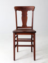 Arts & Crafts splat back desk chair
