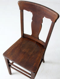 Arts & Crafts splat back desk chair