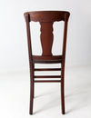 Arts & Crafts splat back desk chair