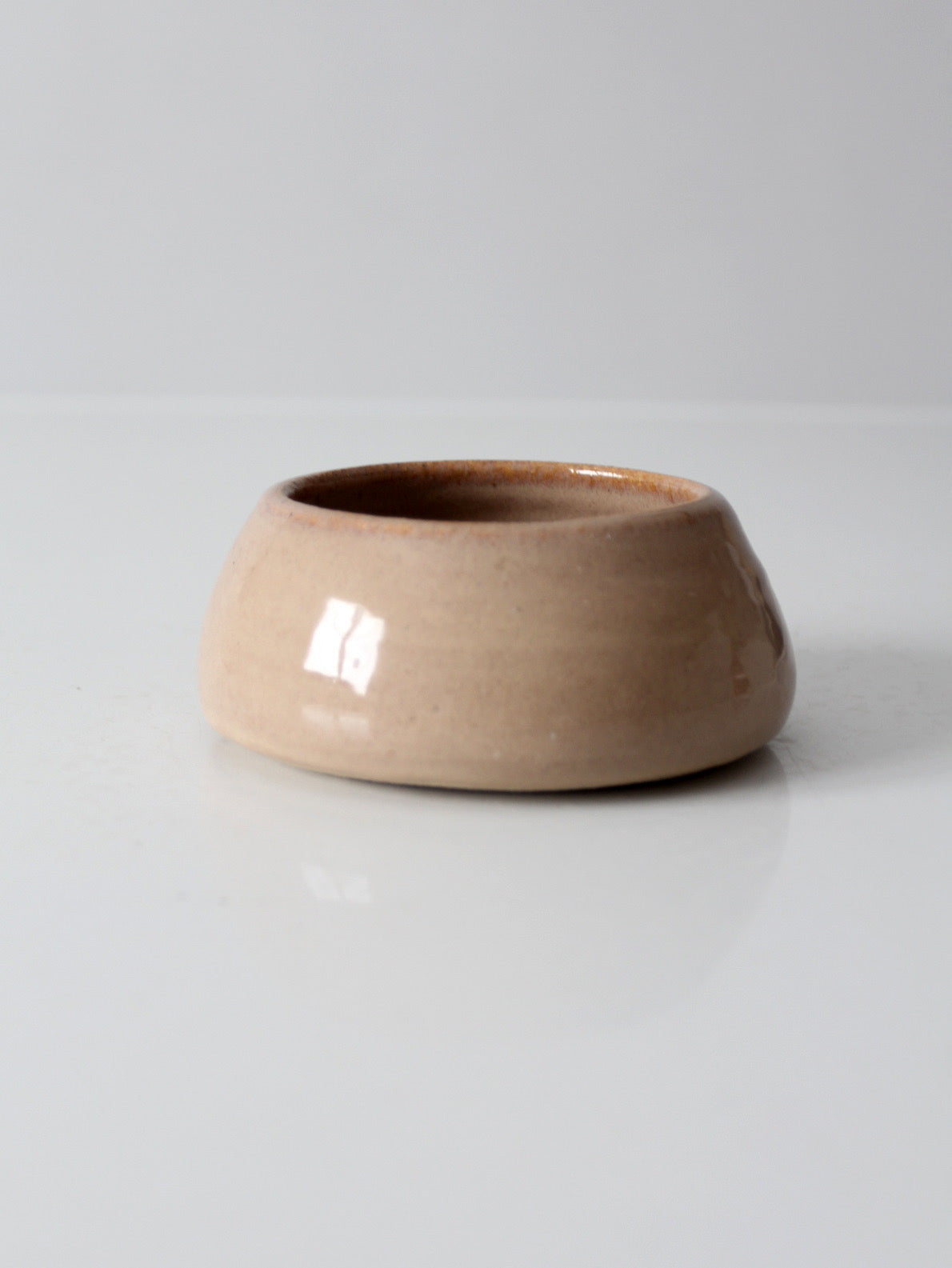 vintage handmade studio pottery bowl