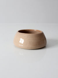 vintage handmade studio pottery bowl