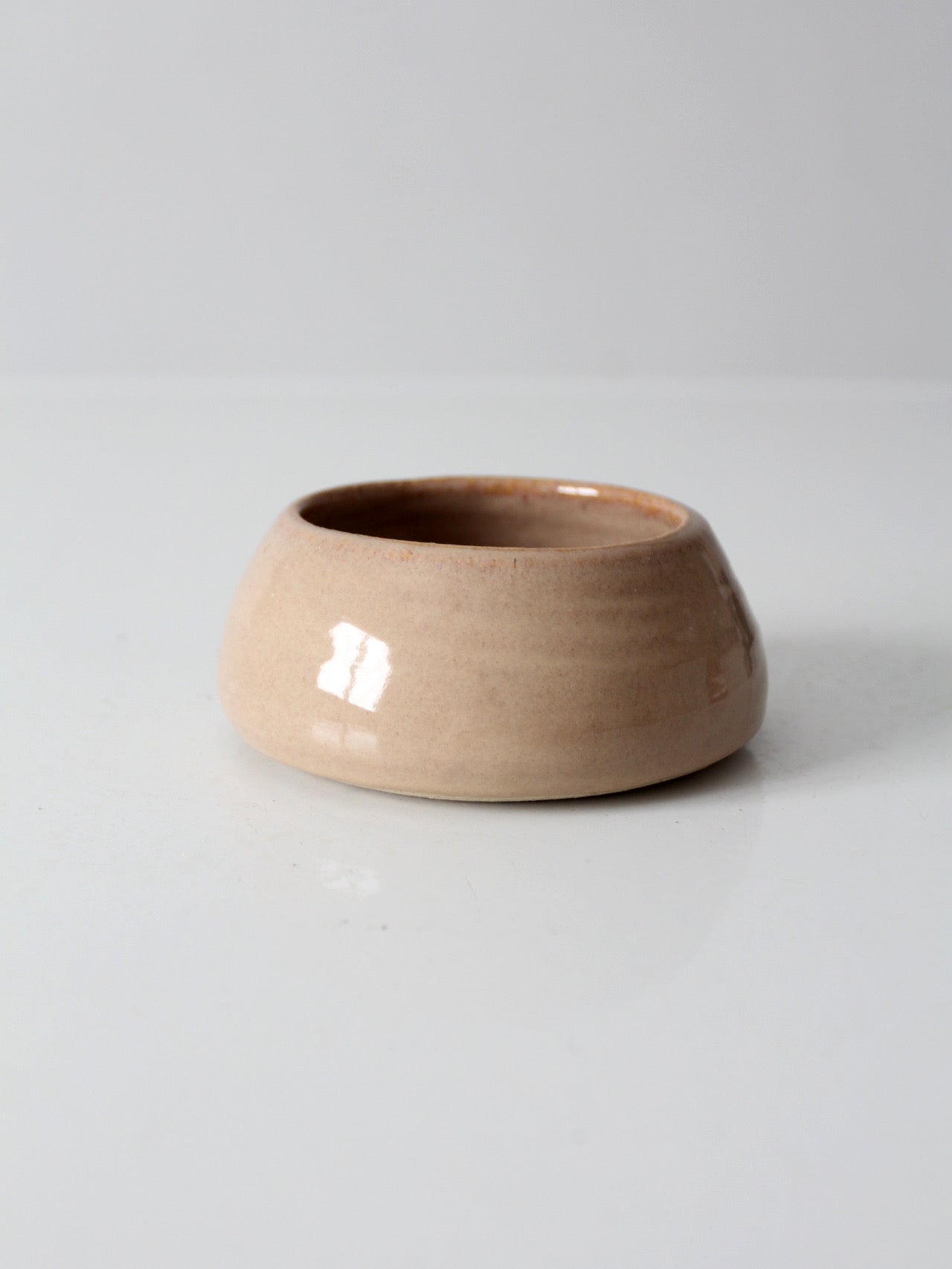 vintage handmade studio pottery bowl