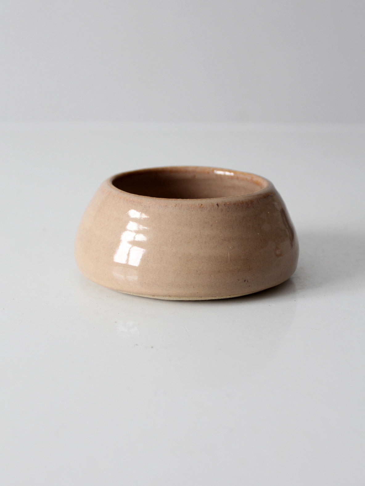 vintage handmade studio pottery bowl