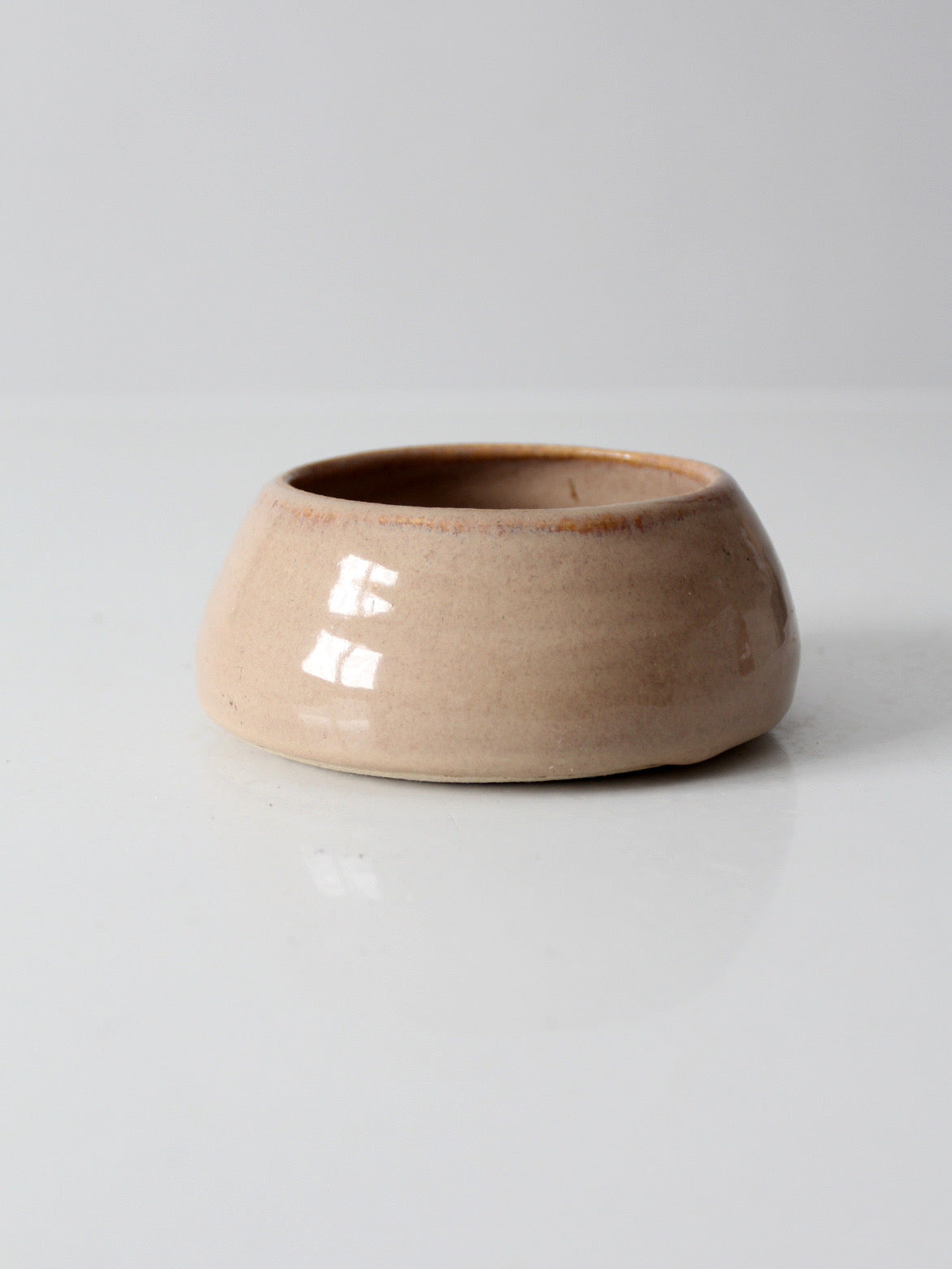vintage handmade studio pottery bowl
