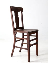 Arts & Crafts splat back desk chair