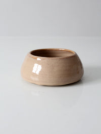 vintage handmade studio pottery bowl