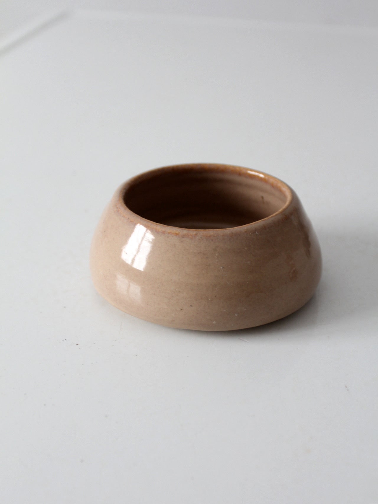 vintage handmade studio pottery bowl