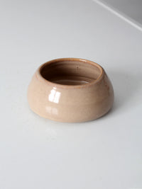 vintage handmade studio pottery bowl