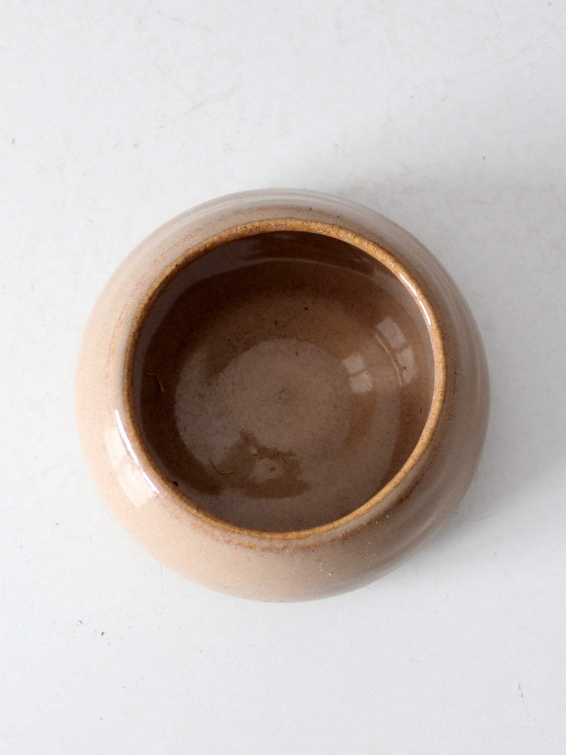 vintage handmade studio pottery bowl