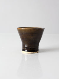 vintage handmade studio pottery vase
