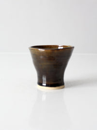 vintage handmade studio pottery vase