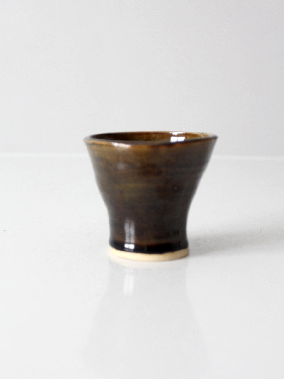 vintage handmade studio pottery vase