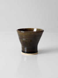 vintage handmade studio pottery vase