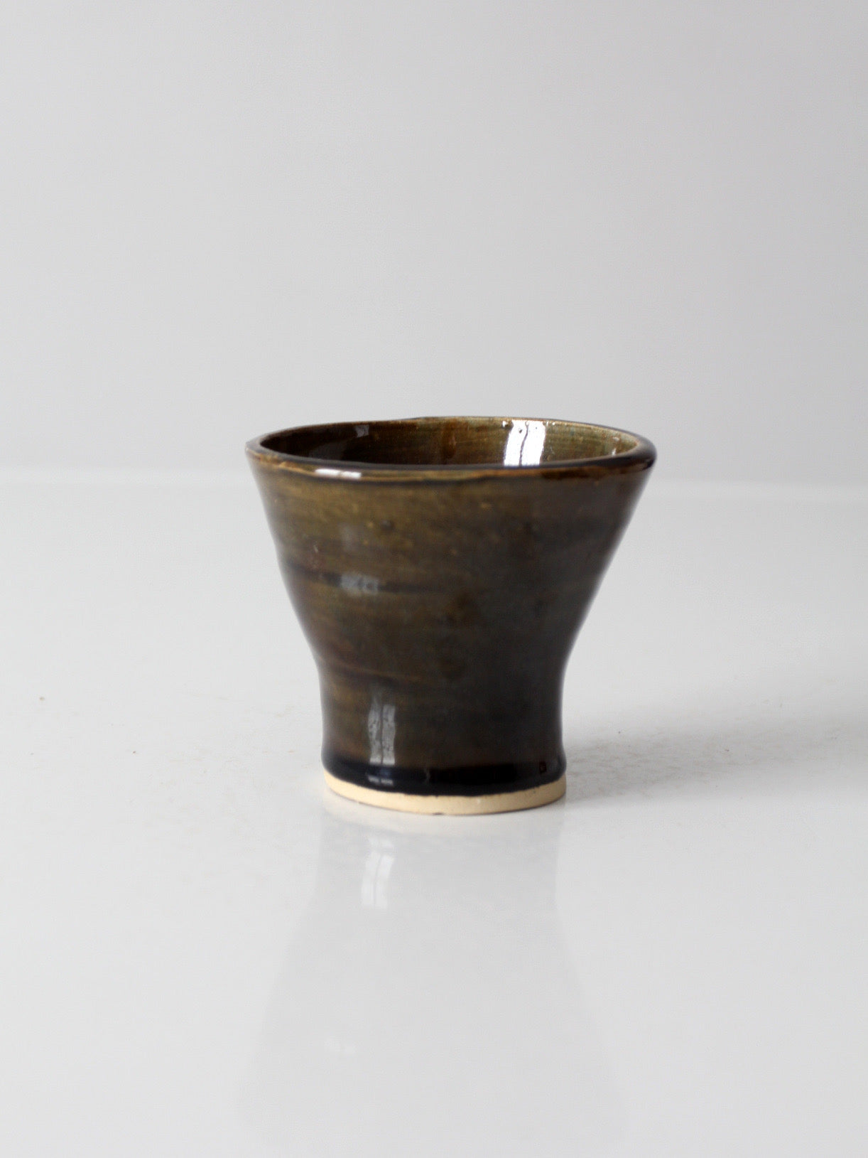 vintage handmade studio pottery vase
