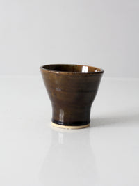 vintage handmade studio pottery vase