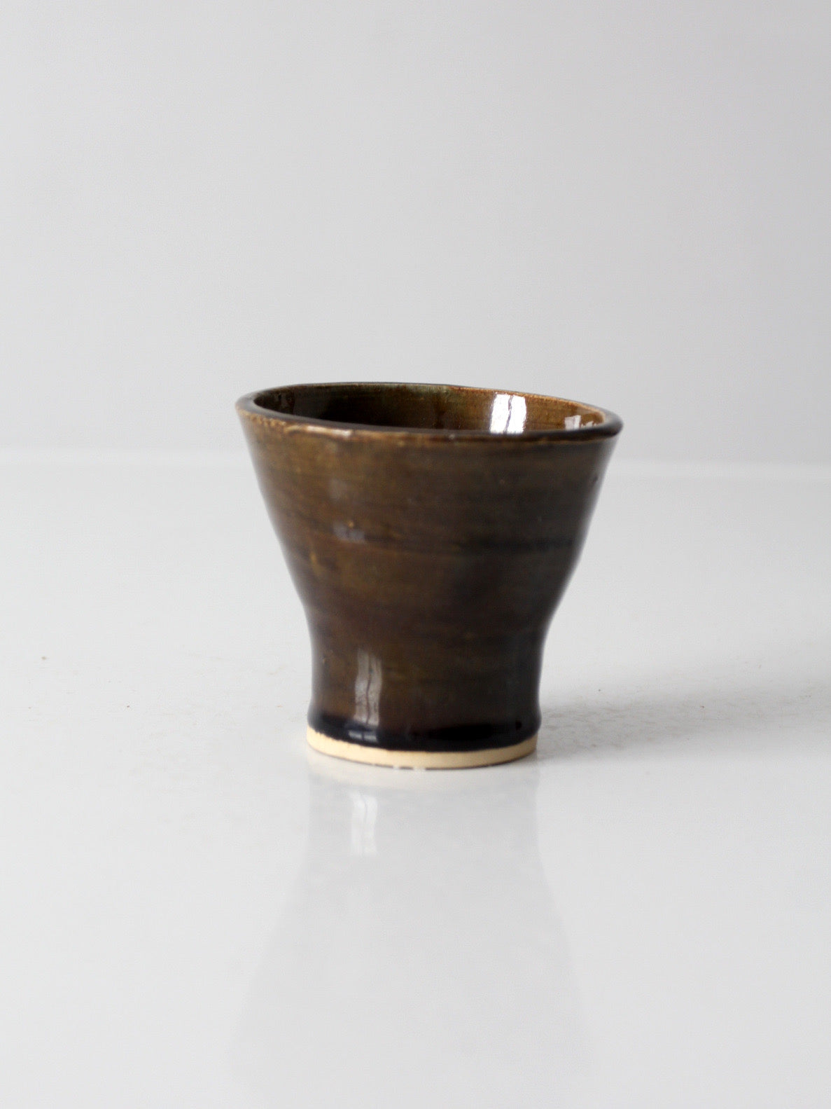 vintage handmade studio pottery vase
