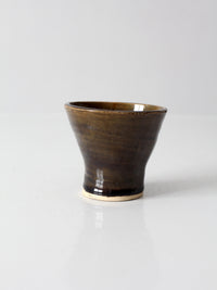 vintage handmade studio pottery vase