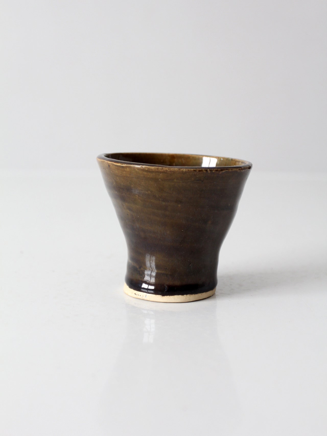 vintage handmade studio pottery vase