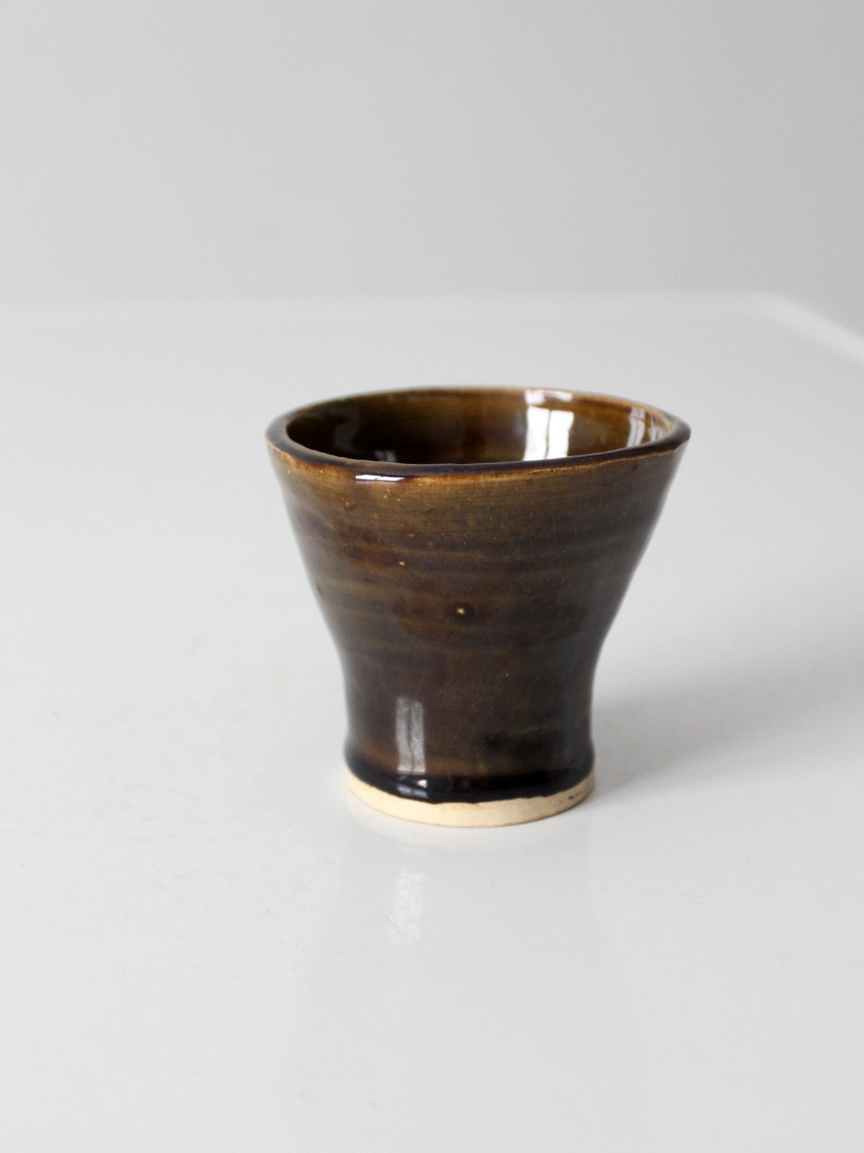 vintage handmade studio pottery vase