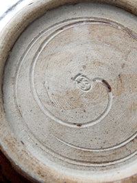 vintage studio pottery platter