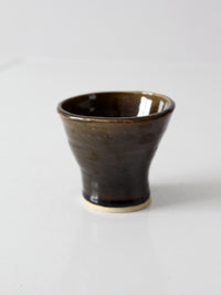 vintage handmade studio pottery vase