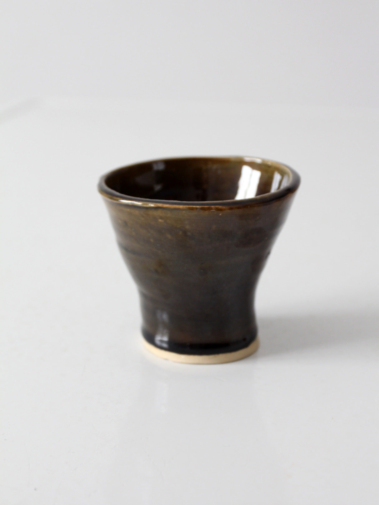 vintage handmade studio pottery vase