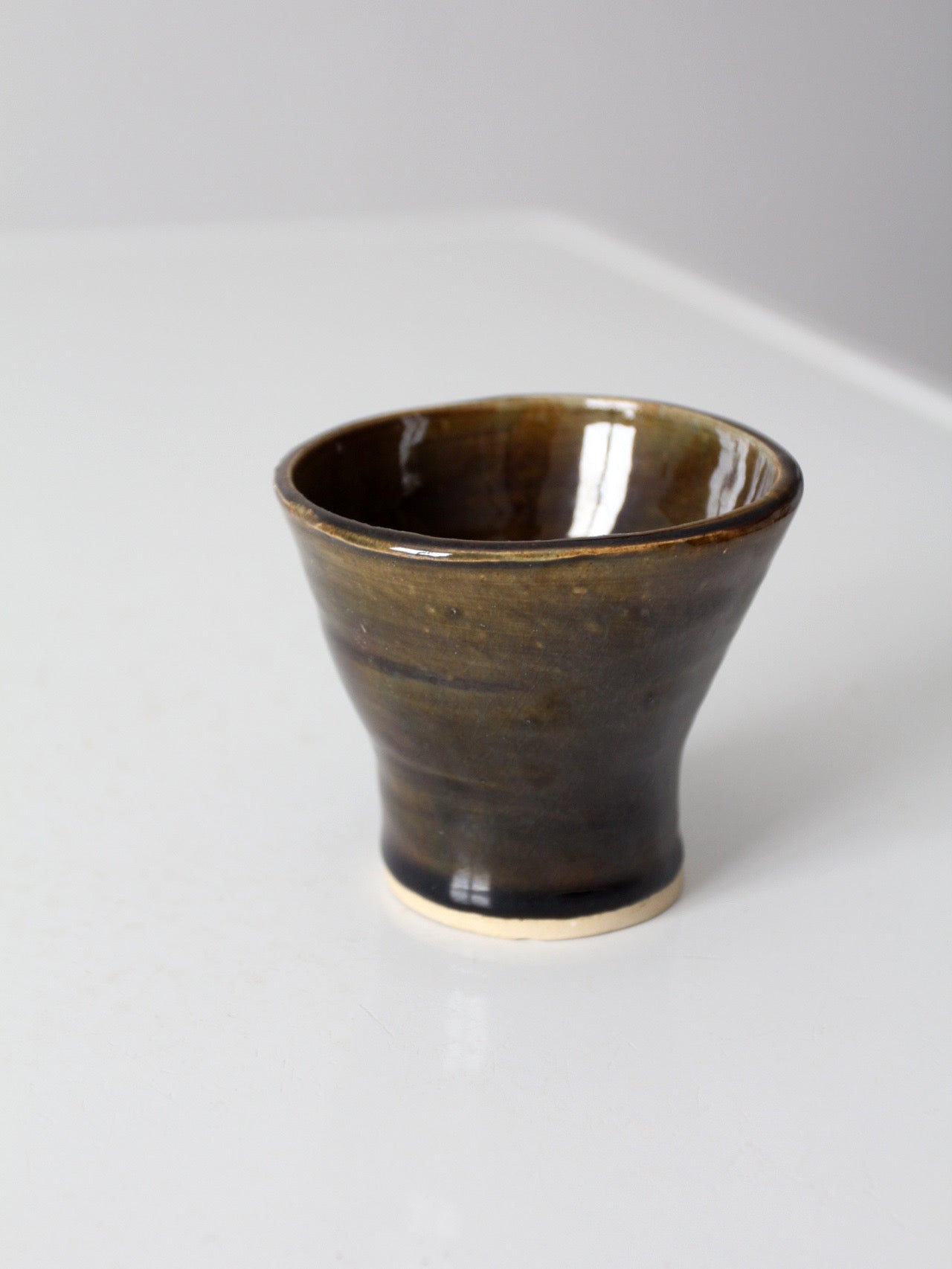 vintage handmade studio pottery vase