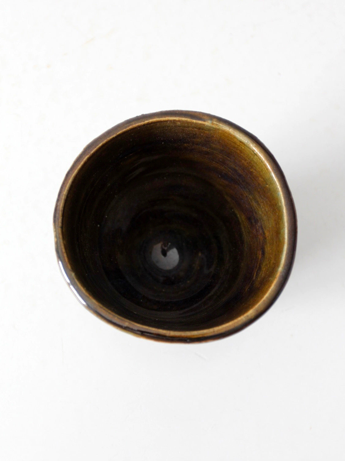 vintage handmade studio pottery vase