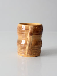 vintage handmade studio pottery mug