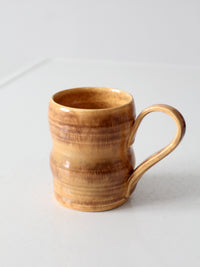 vintage handmade studio pottery mug
