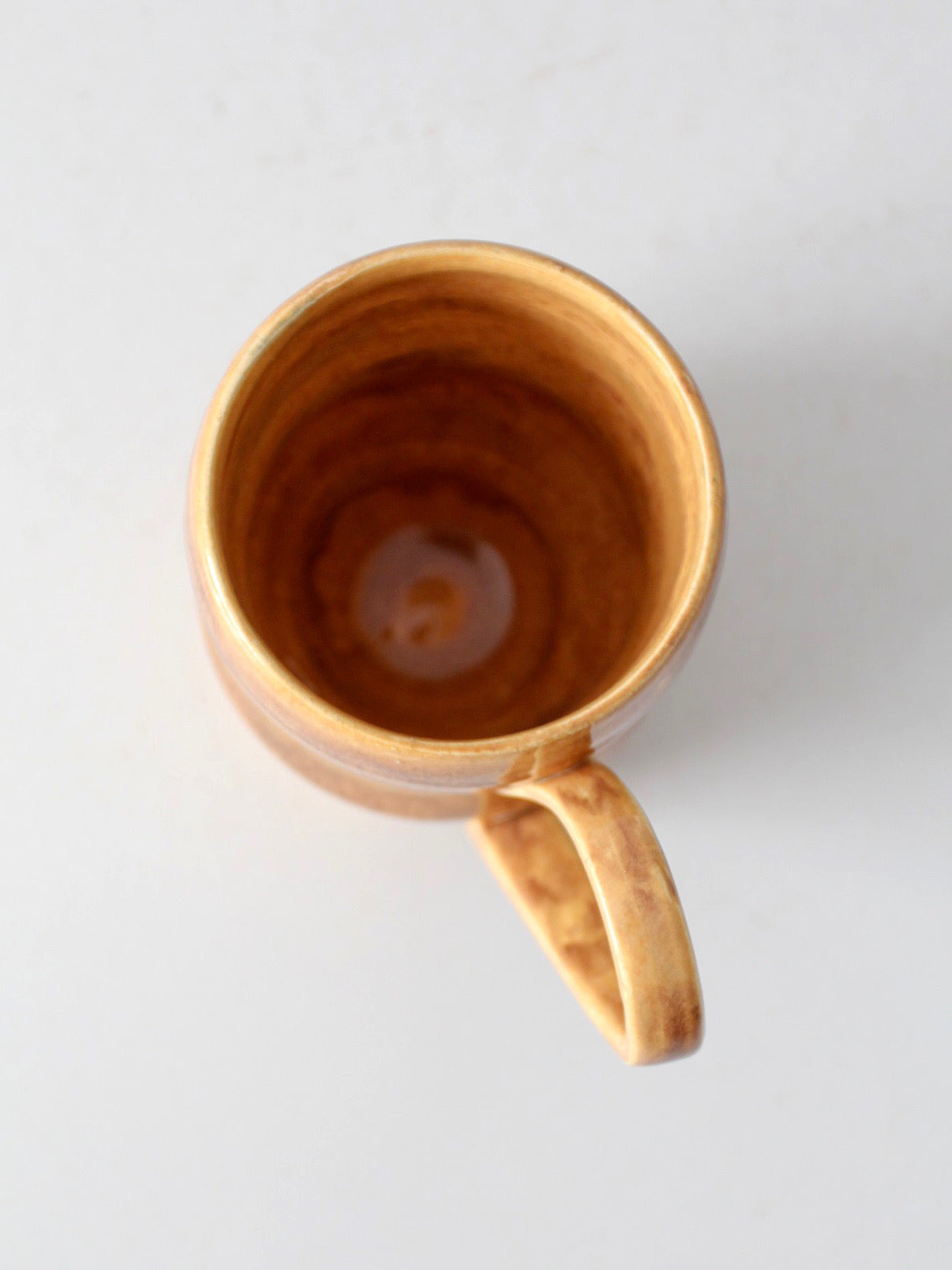 vintage handmade studio pottery mug
