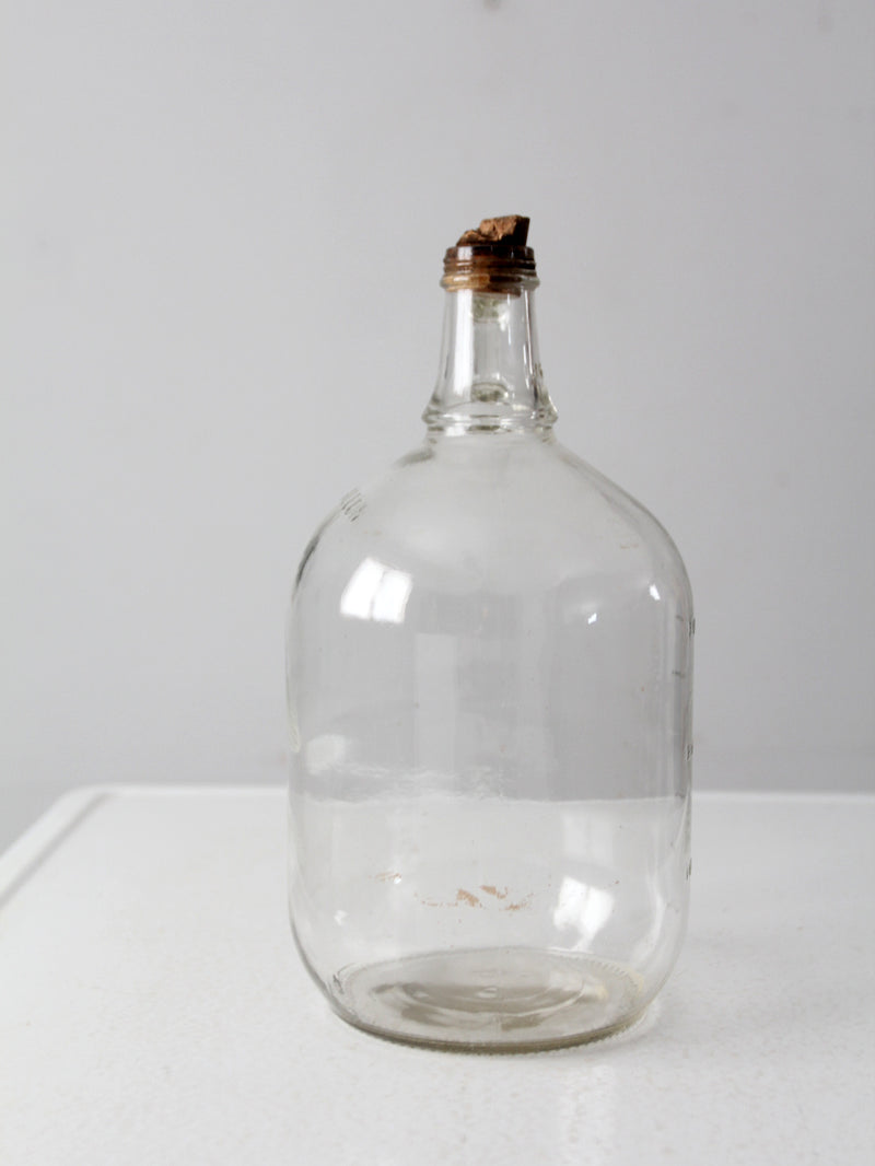 antique 1 gallon glass jug