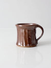 vintage handmade studio pottery mug
