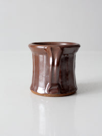 vintage handmade studio pottery mug