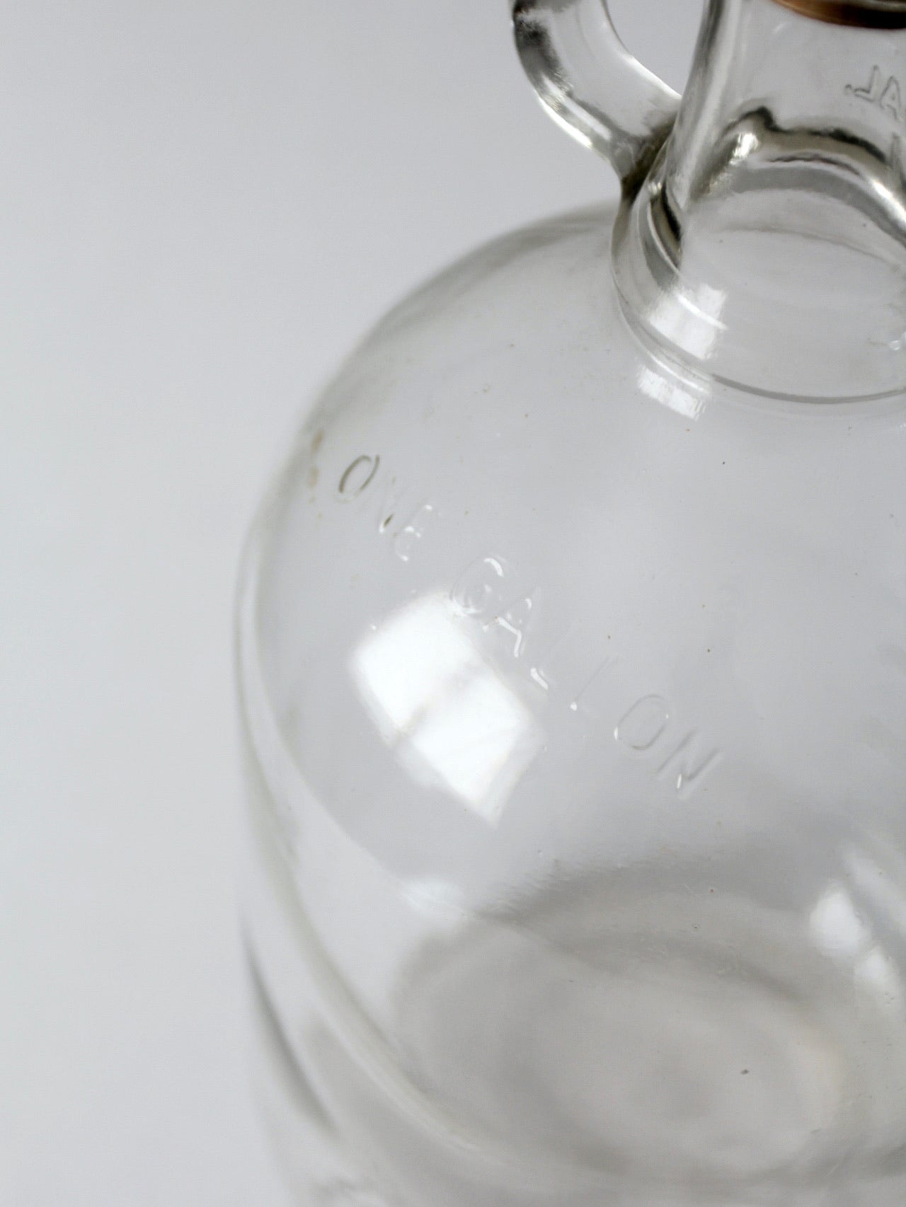 vintage glass jug