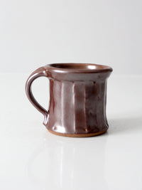 vintage handmade studio pottery mug