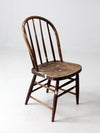antique spindle back chair