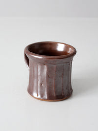 vintage handmade studio pottery mug