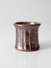 vintage handmade studio pottery mug