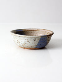 vintage handmade studio pottery bowl
