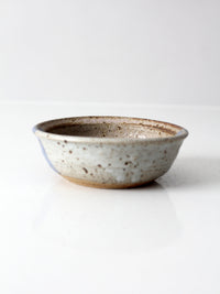 vintage handmade studio pottery bowl