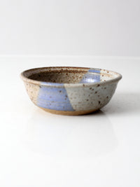 vintage handmade studio pottery bowl