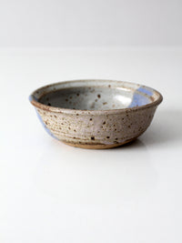 vintage handmade studio pottery bowl