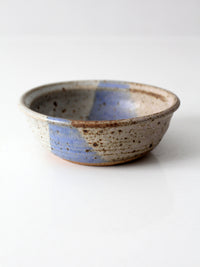 vintage handmade studio pottery bowl