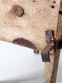 19th century primitive farm bin